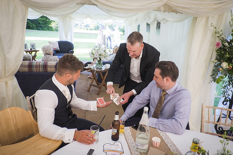 Best time for magic at a wedding